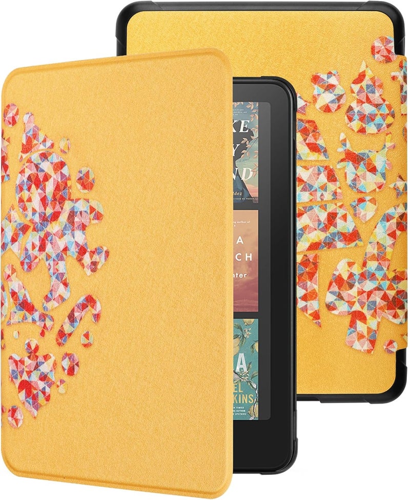 WALNEW Case for 7-inch Kindle Paperwhite 12th Gen 2024 and Colorsoft Signature Edition, Premium PU Leather Protective Cover for Kindle Paperwhite, Auto Wake/Sleep - Image 1
